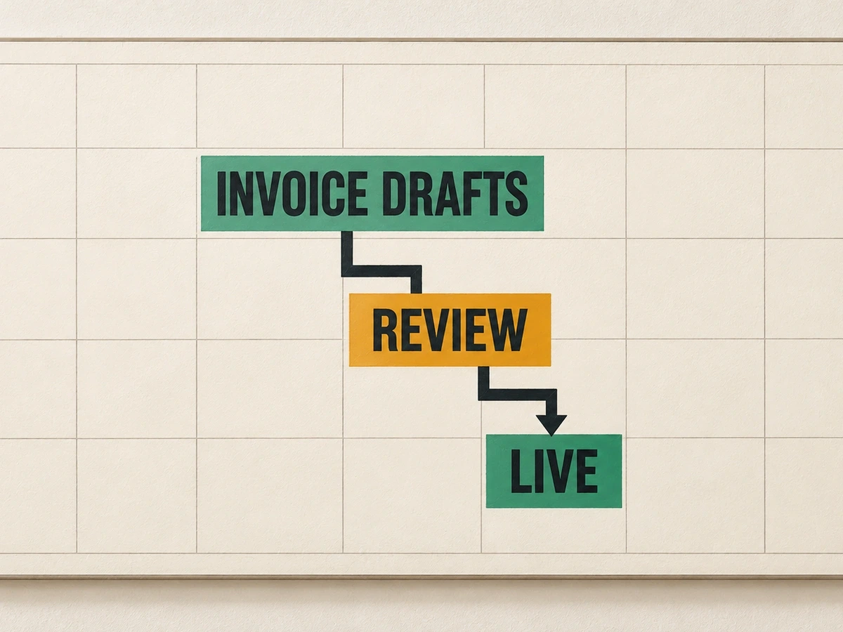 A close view of the calendar’s review boundary.